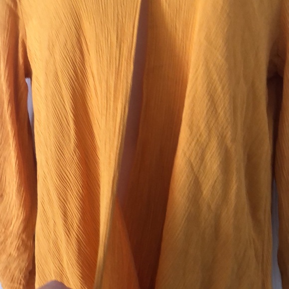 Woman’s Vision 155 fall mustard color blouse - Picture 13 of 13